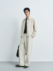 Men's Commuter Textured Executive Jacquard Jacket