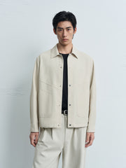 Men's Commuter Textured Executive Jacquard Jacket
