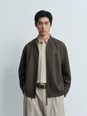 Men's Casual Brown Holiday Cable-Knit Sweater