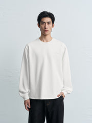 Men's Casual Embroidered Pullover Sweatshirt