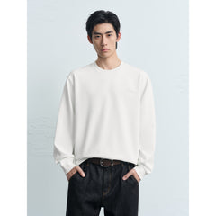 Men's Casual Embroidered Pullover Sweatshirt