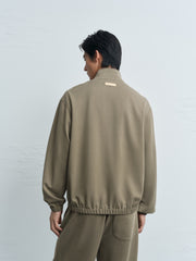 Men's Casual Modal Stand-Collar Hoodie Jacket