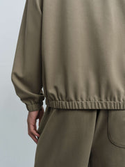 Men's Casual Modal Stand-Collar Hoodie Jacket