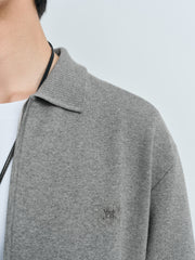 Men's Casual Lightweight Knit Cardigan Jacket