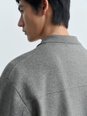 Men's Casual Lightweight Knit Cardigan Jacket