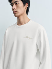 Men's Casual 3D Embroidered Airy Sweatshirt