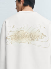 Men's Casual 3D Embroidered Airy Sweatshirt