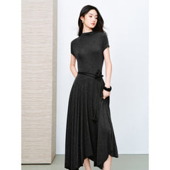 Women's Commuter  Waist-Cinching Knit Dress