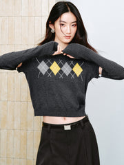 Women's Casual Detachable-Sleeve Knit Pullover