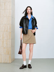 Women's Commuter Lightweight Blue Relaxed Shirt