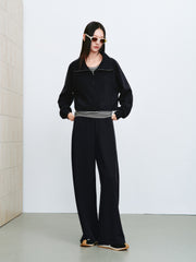 Women's Casual Sweatshirt & Tank Two-Piece Set