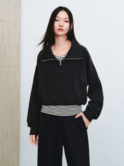 Women's Casual Sweatshirt & Tank Two-Piece Set