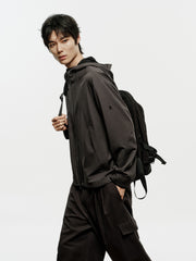 Men's Light Outdoor Tech Hooded Jacket