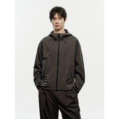 Men's Light Outdoor Tech Hooded Jacket