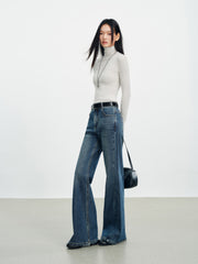 Women's Casual 4-Way Stretch Flare Jeans