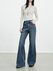 Women's Casual 4-Way Stretch Flare Jeans