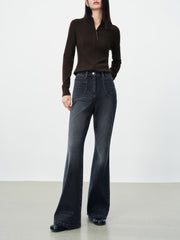 Women's Casual Supermodel Lifting Slim-Fit Bootcut Jeans