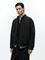Men's Commuter Stand-Collar White Duck Down Jacket-Style Down Jacket