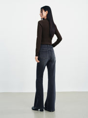Women's Casual Supermodel Lifting Slim-Fit Bootcut Jeans