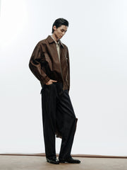 Men's Vintage Waxed Horsehide Jacket