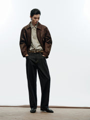 Men's Vintage Waxed Horsehide Jacket