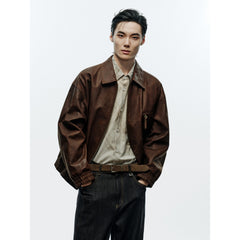 Men's Vintage Waxed Horsehide Jacket