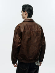 Men's Vintage Waxed Horsehide Jacket