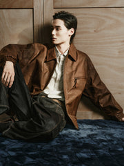 Men's Vintage Waxed Horsehide Jacket