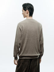 Men's Casual 100% Wool Machine-Washable Baselayer Knit