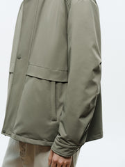 Men's Casual Lightweight Stand-Collar Jacket-Style Down Jacket