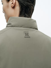 Men's Casual Lightweight Stand-Collar Jacket-Style Down Jacket