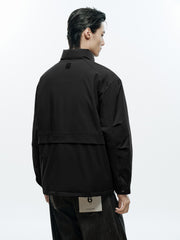 Men's Casual Lightweight Stand-Collar Jacket-Style Down Jacket