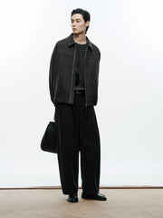 Men's Commuter Lapel Warm Wool Jacket