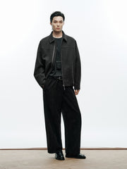 Men's Commuter Lapel Warm Wool Jacket