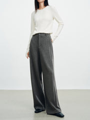 Women's Soild Soft Knit Casual Sweatpants
