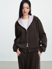 Women's Casual Elastic-Waist Relaxed Knit Sweatpants