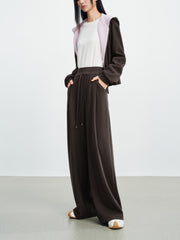 Women's Casual Relaxed Knit Sweatshirt & Pants Set