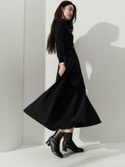 Women's Chanel-Style Commuter Paneled Base Dress