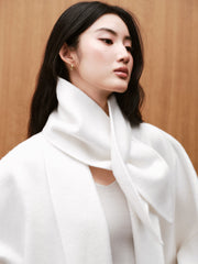 Women's Commuter  Wool-Blend Double-Face Robe Coat Set