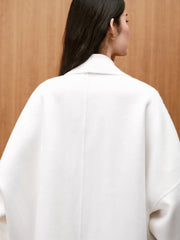 Women's Commuter Wool-Blend Robe Coat
