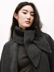 Women's Commuter  Wool-Blend Double-Face Robe Coat Set