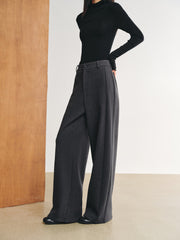 Women's Soild Soft Knit Casual Sweatpants