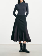 Women's Commuter Asymmetric Mermaid Skirt