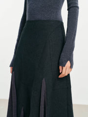 Women's Commuter Asymmetric Mermaid Skirt