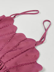 Women's Iridescent Shell Camisole Loungewear Set
