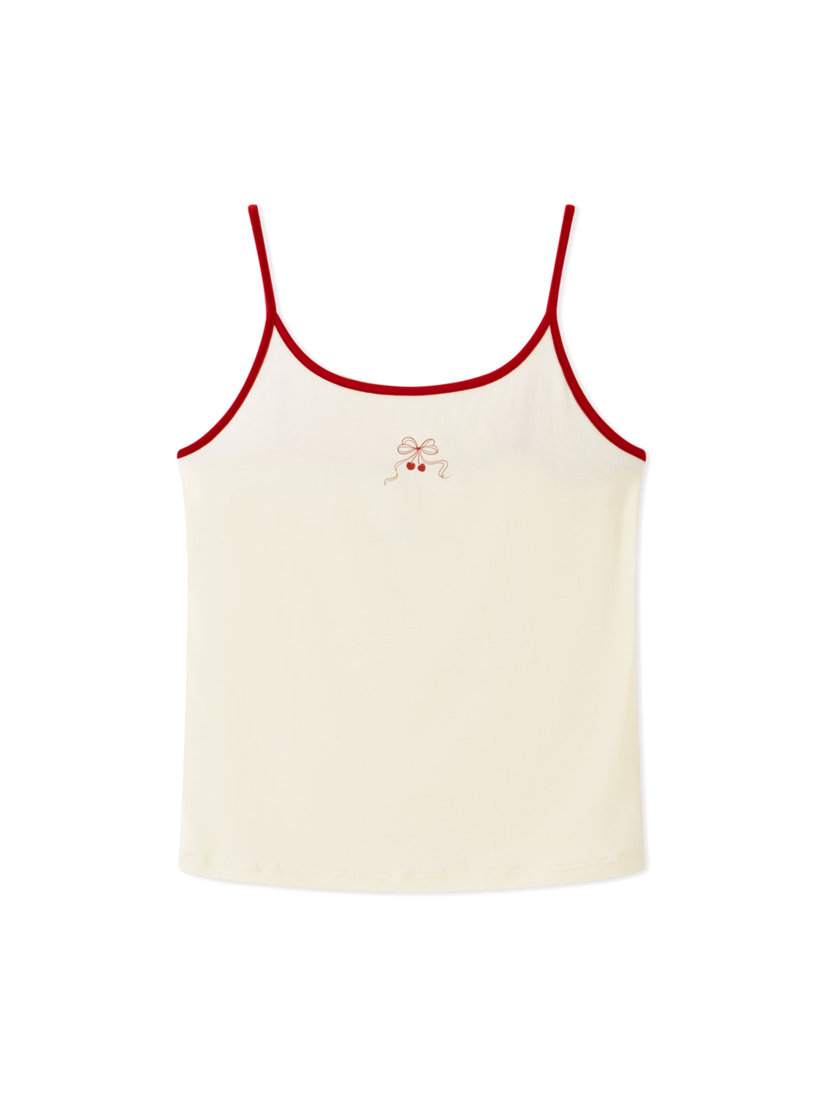 Women's Casual Cherry Tencel Pajama Set
