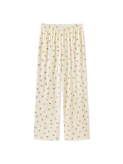 Women's Casual Cherry Tencel Pajama Set