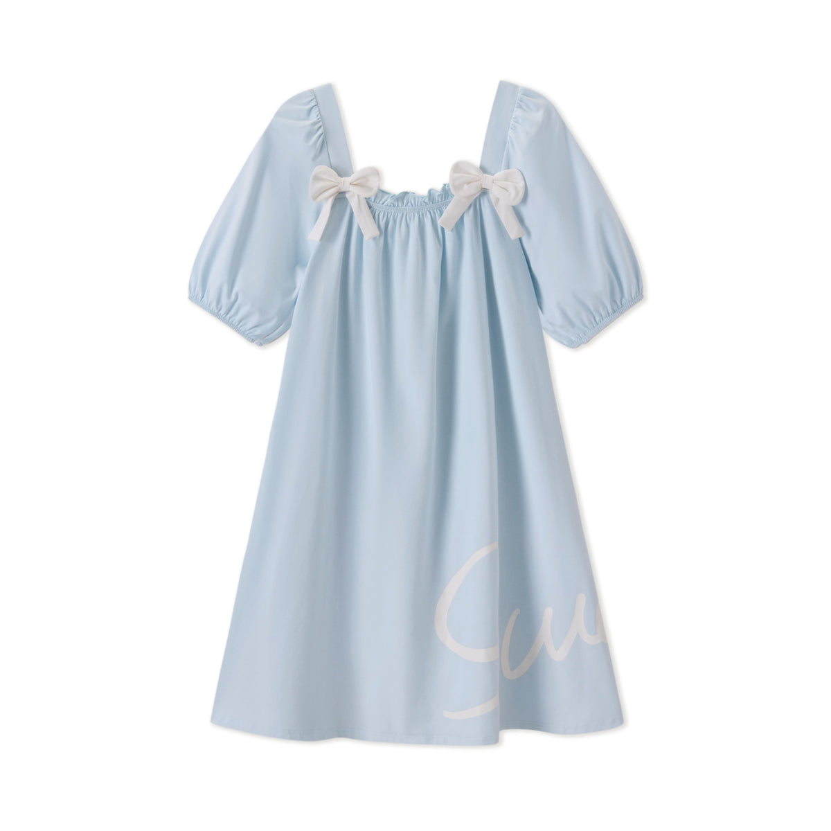 Women's Sweet Square-Neck Sleep Dress