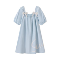 Women's Sweet Square-Neck Sleep Dress
