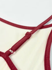 Women's Casual Cherry Tencel Pajama Set